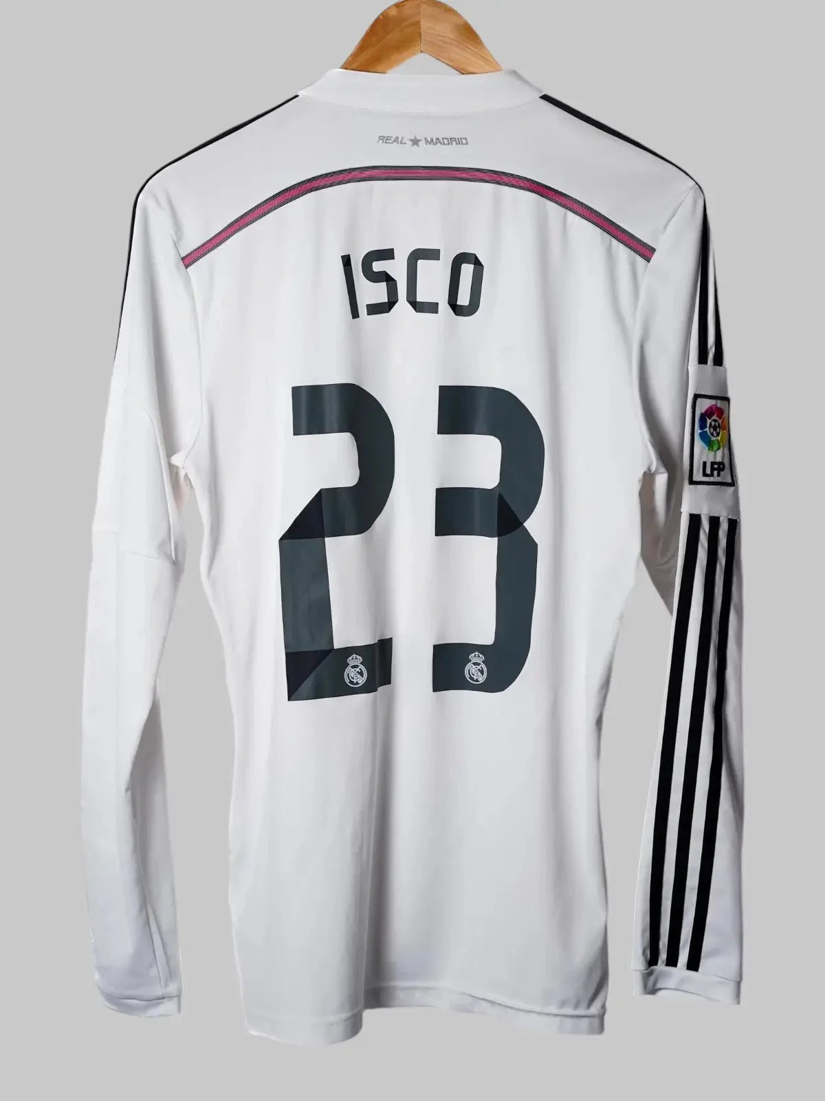 Real Madrid Home Shirt 2014/15 L/S Isco #23 (M)