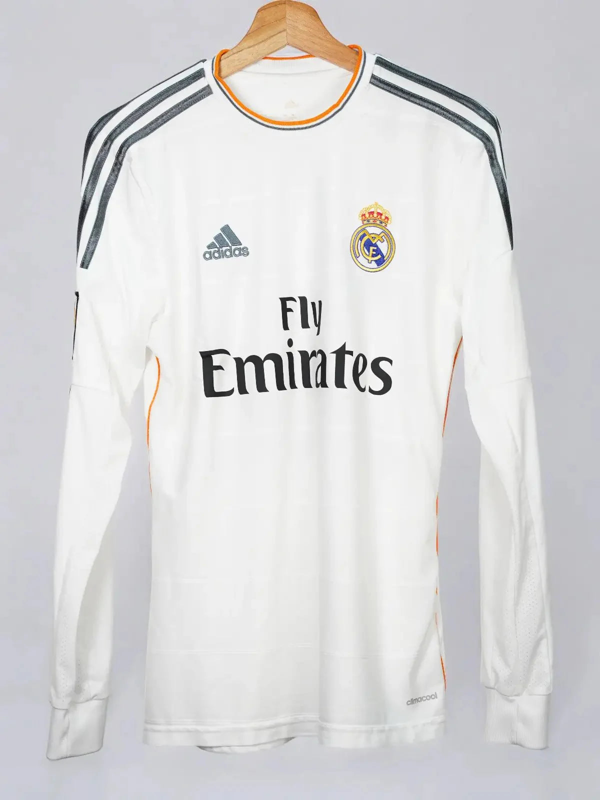 Real Madrid Home Shirt L/S 2013/14 Di Maria #22 (S)
