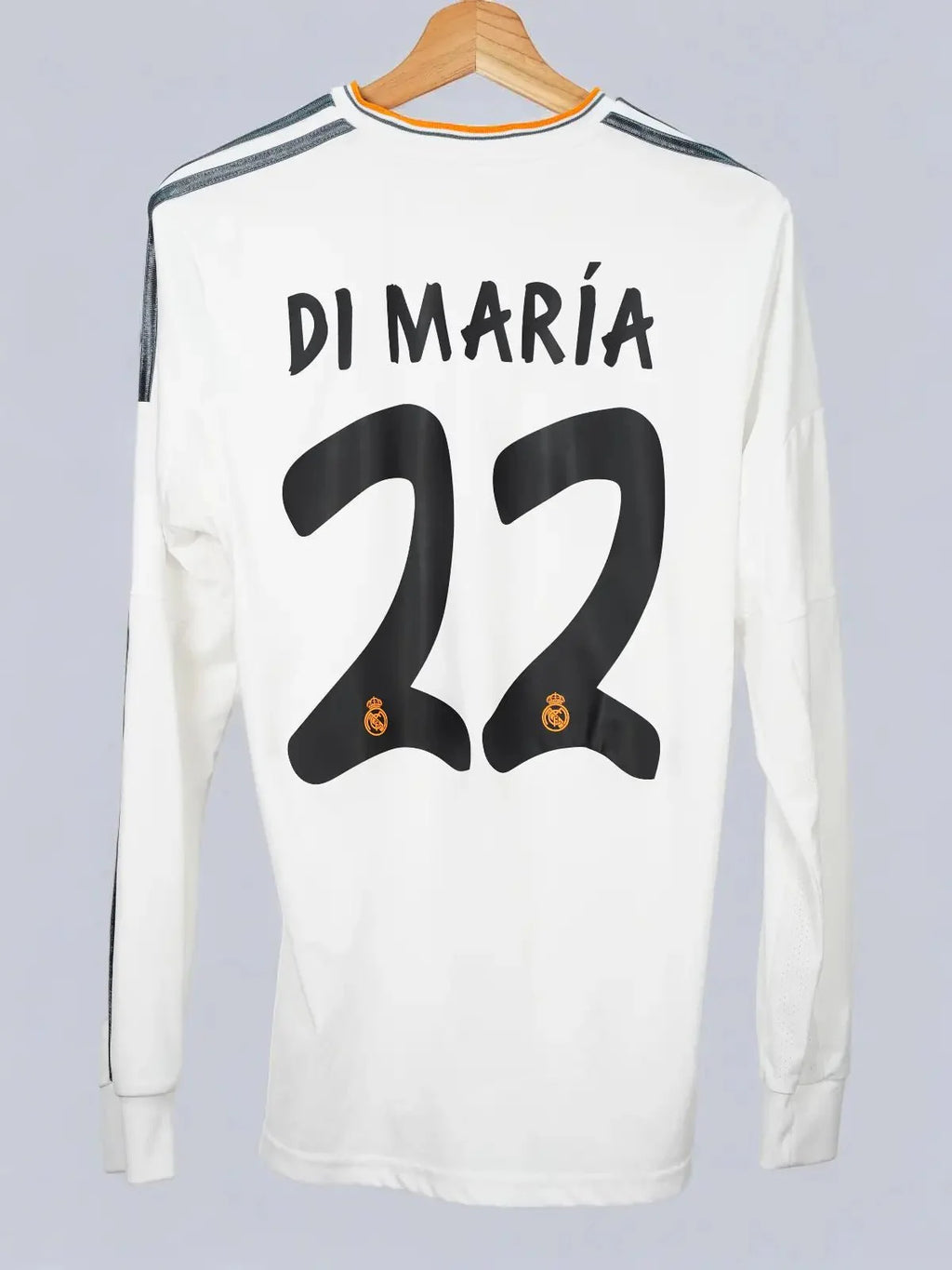 Real Madrid Home Shirt L/S 2013/14 Di Maria #22 (S)