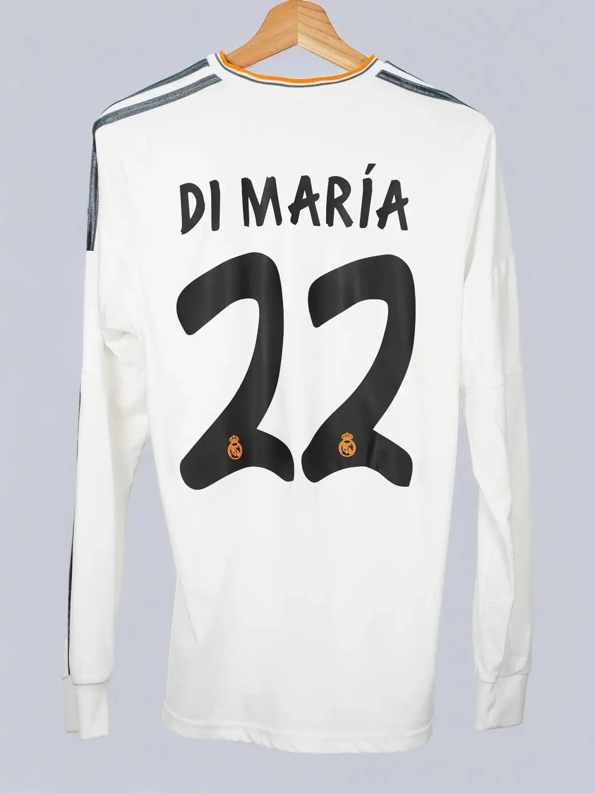 Real Madrid Home Shirt L/S 2013/14 Di Maria #22 (S)