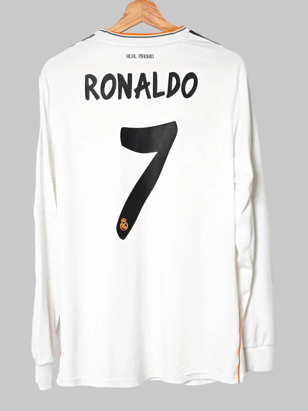 Real Madrid Home Shirt L/S 2013/14 Ronaldo #7 (M)