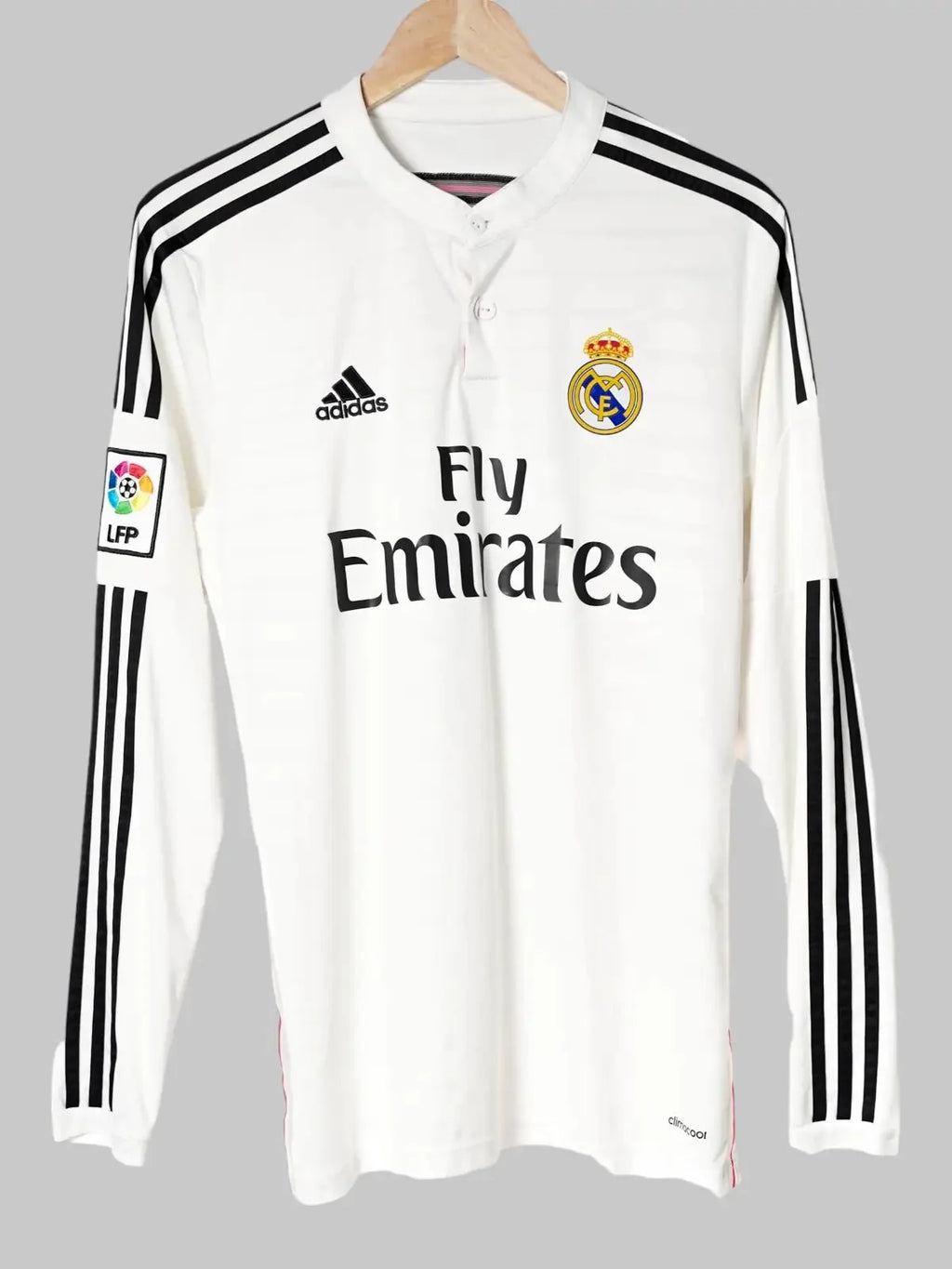 Real Madrid Home Shirt L/S 2014/15 James #10 (M)