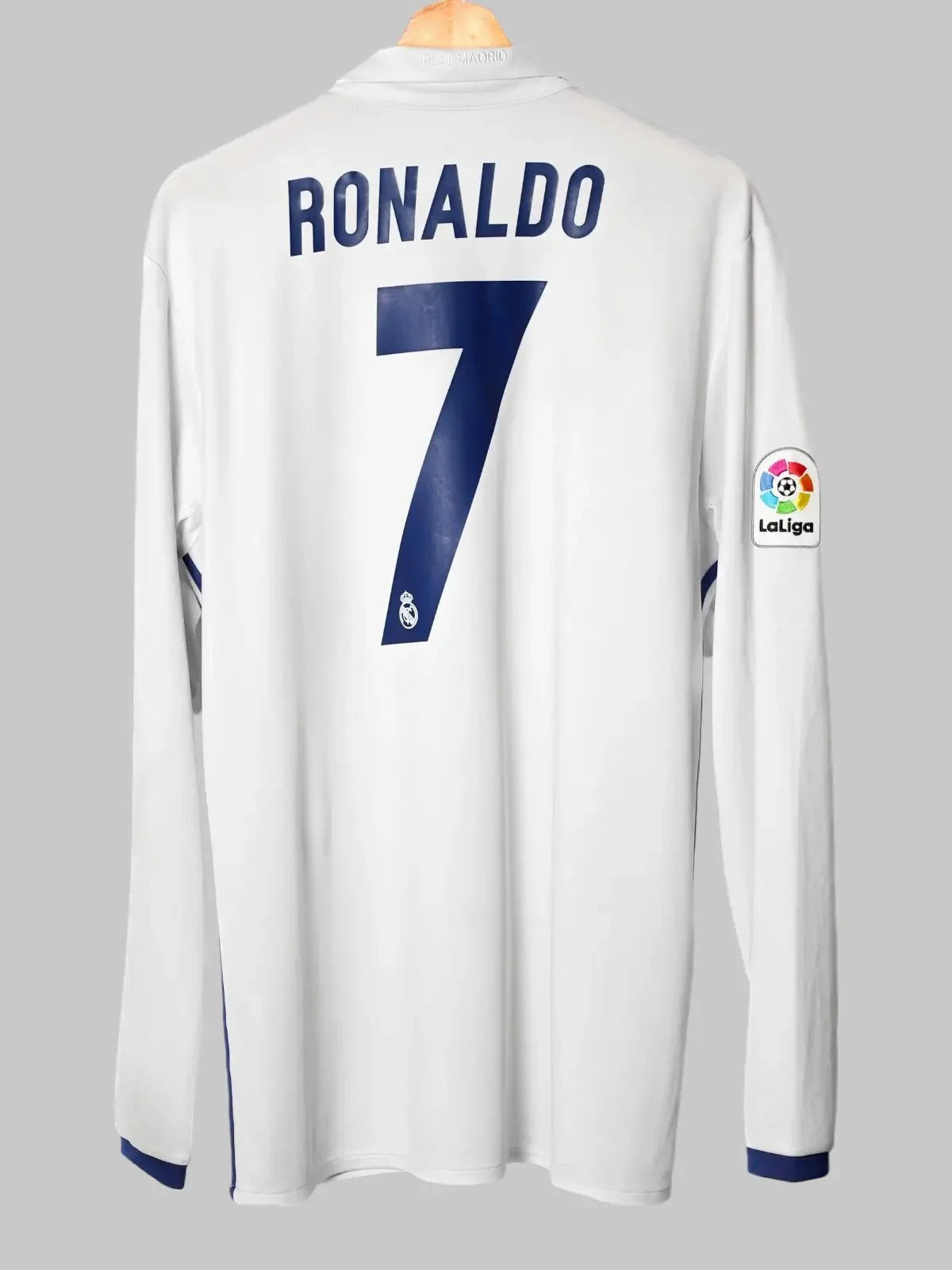 Real Madrid Home Shirt L/S 2016/17 Ronaldo #7 (L)