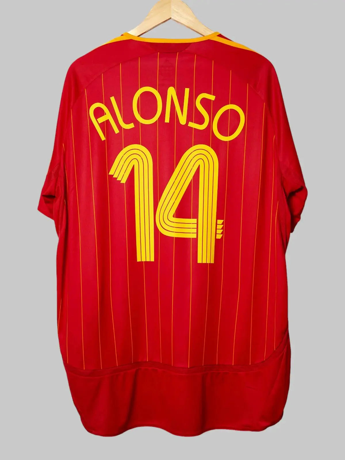 Spain Home Shirt 2006/8 Alonso #14 (XL)