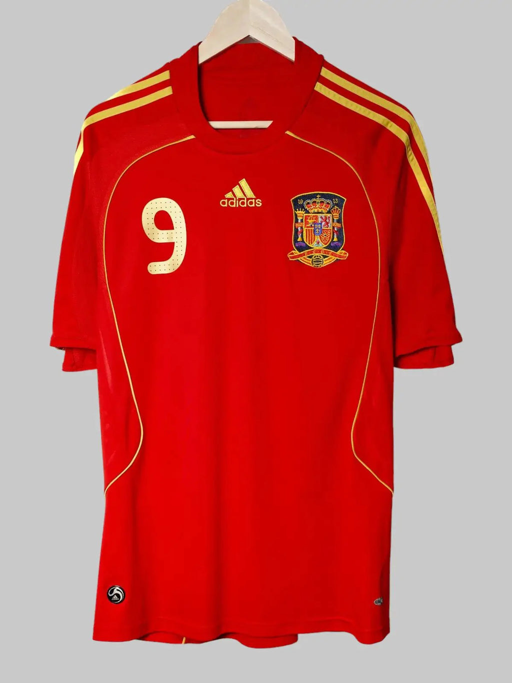Spain Home Shirt 2008/9 Torres #9 (L)