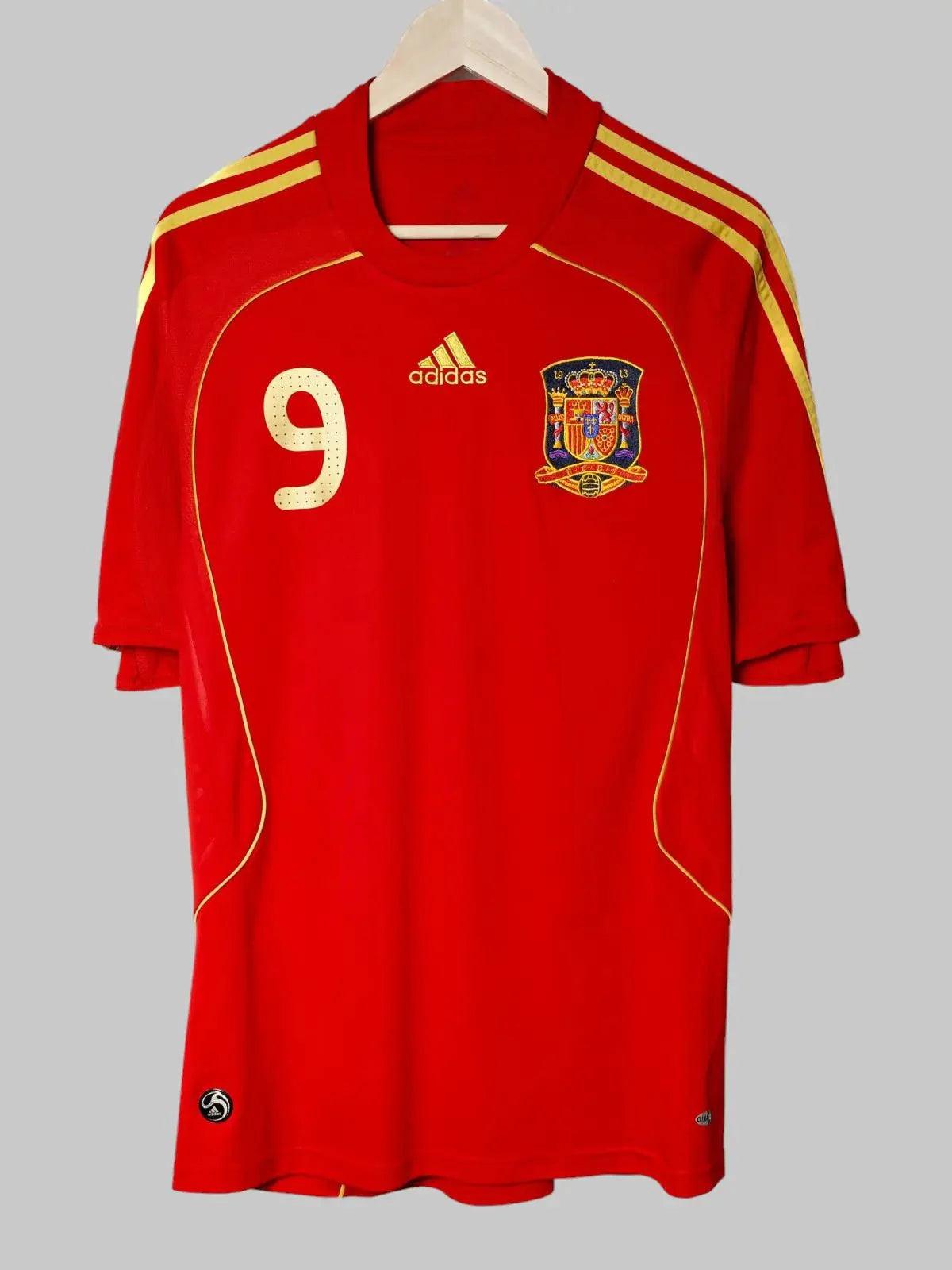 Spain Home Shirt 2008/9 Torres #9 (L)