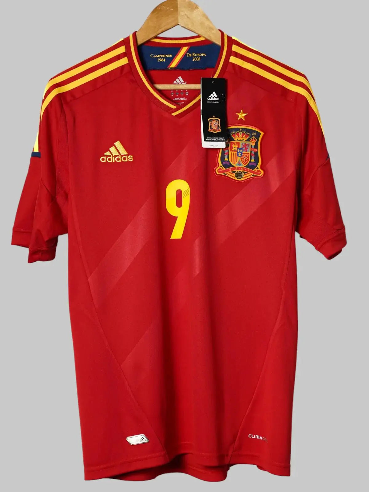 Spain Home Shirt 2012/13 BNWT Torres #9 (L)