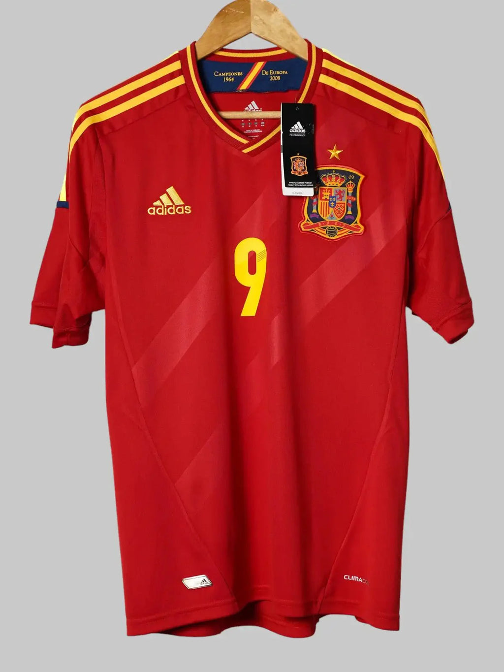 Spain Home Shirt 2012/13 BNWT Torres #9 (M)