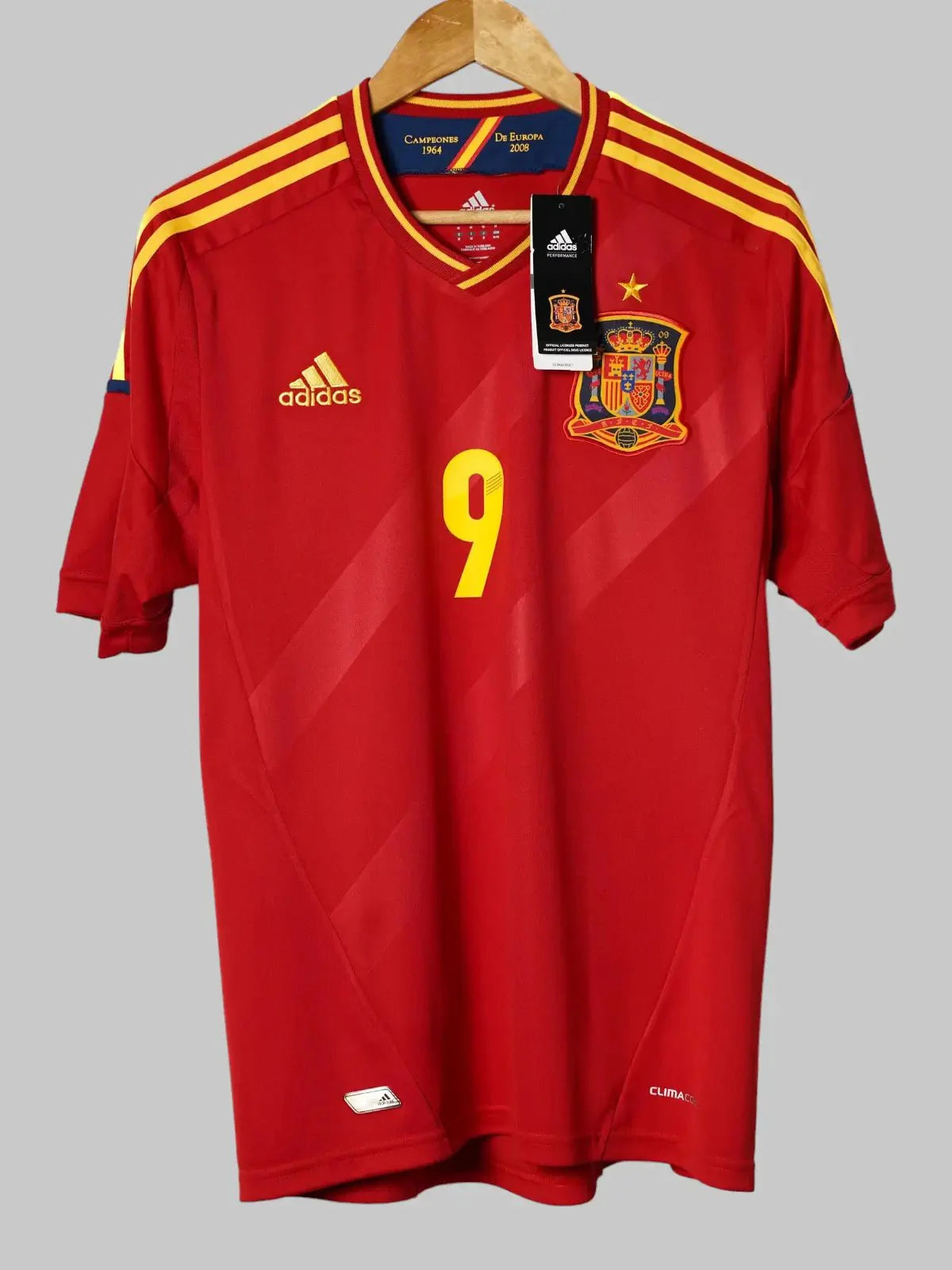 Spain Home Shirt 2012/13 BNWT Torres #9 (M)