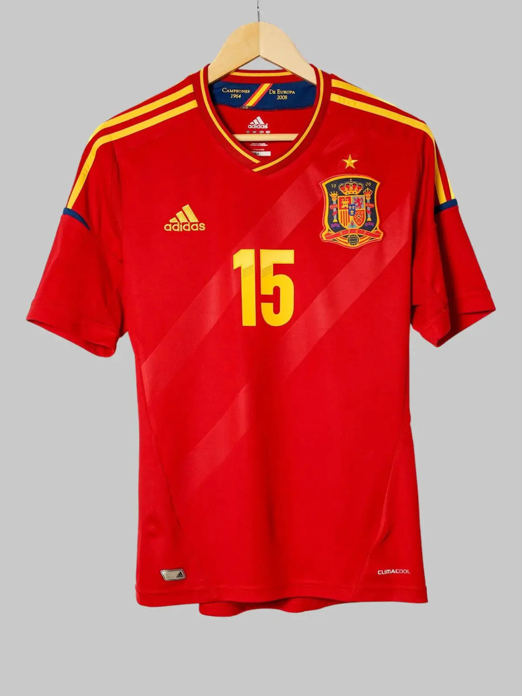 Spain Home Shirt 2012/13 Ramos #15 (M)