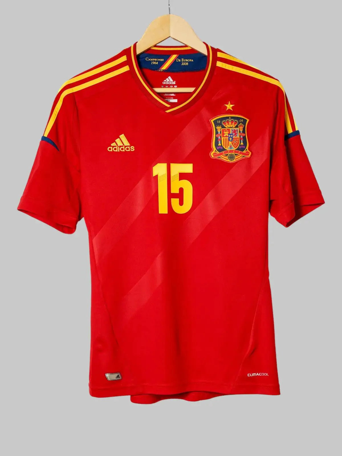 Spain Home Shirt 2012/13 Ramos #15 (M)