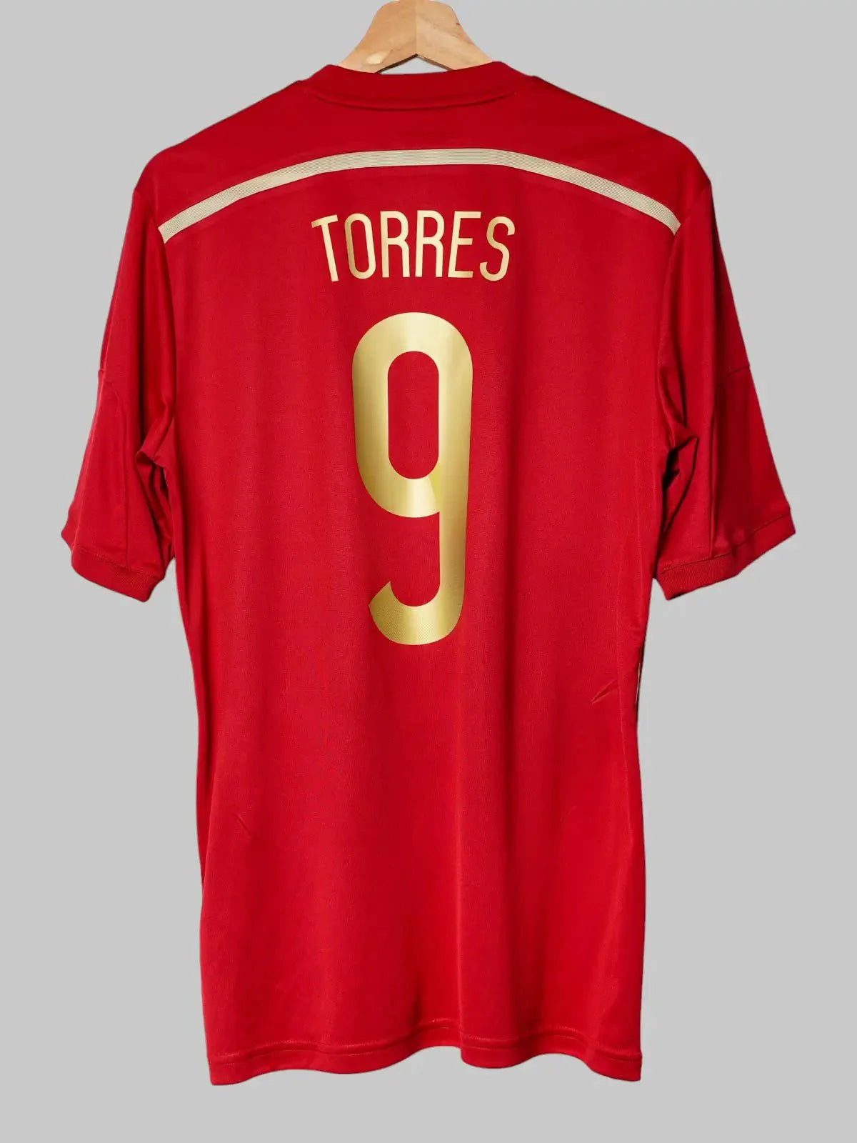 Spain Home Shirt 2014/15 Torres #9 (M)