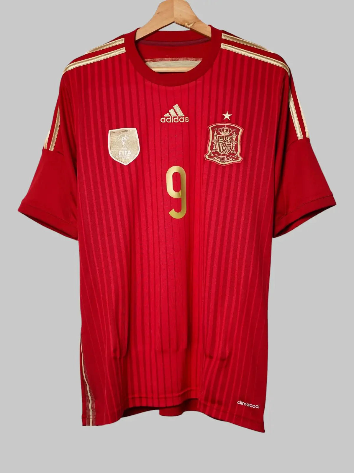 Spain Home Shirt 2014/15 Torres #9 (M)