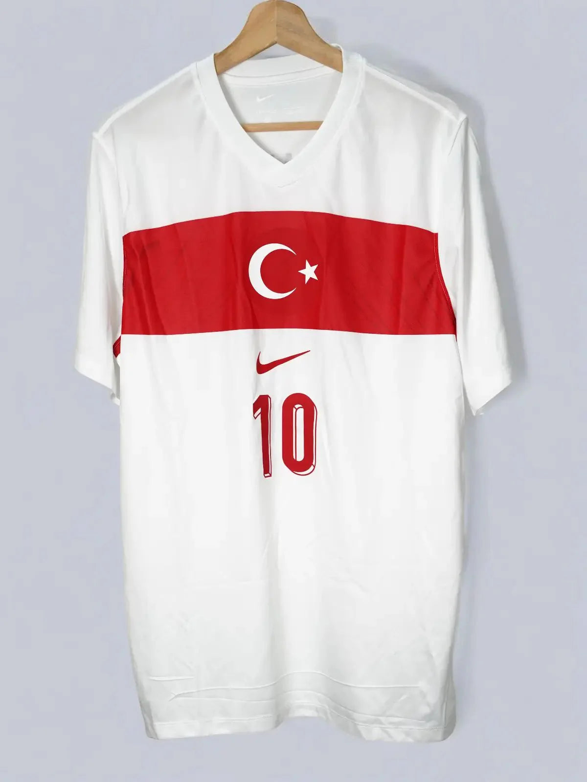 Turkey Away Shirt 2024/25 Signed #10 Calhanoglu
